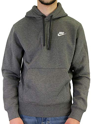 Nike Men's Club Swoosh Hoody Long Sleeve Top