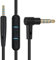 Replacement Audio Cable Cord,Extension Wire for Bose QuietComfort QC25 QC35 Headphones with in line Mic Volume Control (Black)