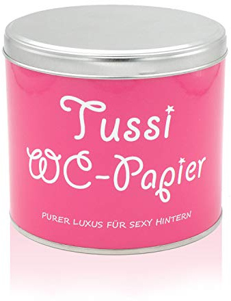 Geschenkdose Toilettenpapier - WC Papier Tussi - Jungesellinnenabschied - Geschenk Im Adventskalender - Weihnachten Geschenk - Wichtelgeschenk