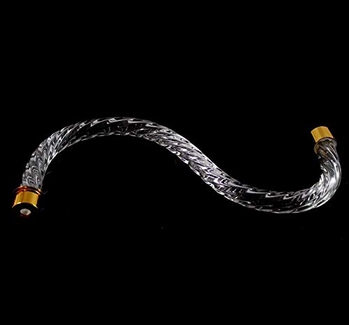 ILAB Brazo para lámpara de cristal de torsión de 21 cm, repuesto para lámparas y accesorios