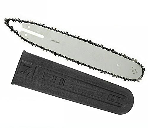 14 Chainsaw Guide Bar & Chain & Bar Cover 3/8''LP Pitch .050 Gauge 50 Drive Links (14'' 3/8''LP .050 Gauge 50DL)
