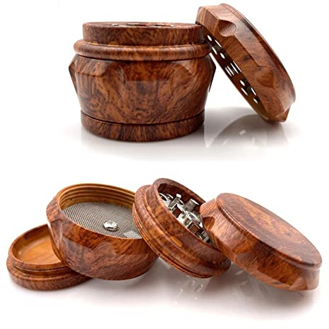 Grinder Molinillo De Polen Especias Manual Grinder Portátil Trituradora Polen Especias Trituradora Para Herramienta Molienda De Especias De Cocina Para Hierbas Secas,Polen,Flores,Especias,Tabaco