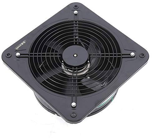 35cm Lüftungs Wandventilator, 2850m³/H Badlüfter Wandlüfter Ventilator Leise Abluftventilator Lüftungssysteme Exhaust Fan für Badezimmer und Küche