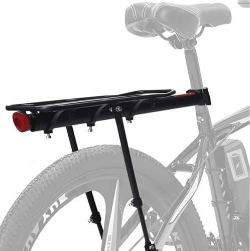 King Mills Fat Tire Bike Rack and Electric Bike Rack, Parrilla para Bicicletas Trasera, Ideas as Cargo Rack with Load Capacity