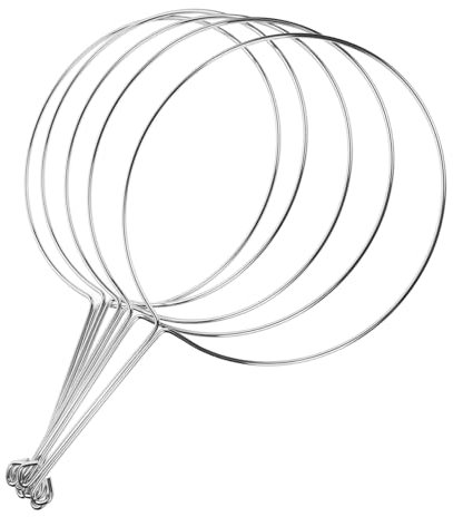 Cabilock 5 Pièces Support De Filet Filtrant Maille Pour Thé Au Lait Lot De Anneaux Détachables Léger Et Compact Facile à Ranger Nettoyer