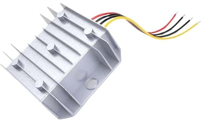 RISWEKFW Convertitore di Potenza stabilizzatore di Tensione Automatico DC-DC da 9-36 V a 12 V 1 A 2 A 3 A 4 A, stabilizzatore a 12 Volt da 6-20 V a 12 V 4 A 48 W(9-36V TO 12V 4A)