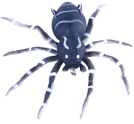 HOODANCOS Leurre Araignée Simulation Réaliste Fer Appât Artificiel Souple pour Carnassiers Compact et Polyvalent pour Eau Douce et Salée