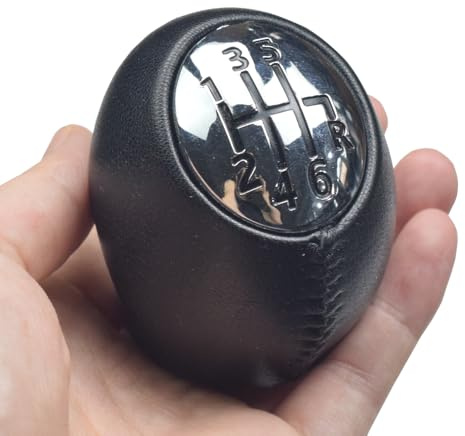 Kakulkomen Pomo de palanca de cambios de 6 velocidades para Renault Megane/Scenic/Laguna/Espace para Vauxhall/Opel Movano (R inferior derecha)