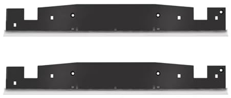 Racloir inferieur, compatible avec Dreame, H12 Pro M12 H12s | Accessoire de remplacement pour laveur de sol Pro Plus, plastique(Black H12)