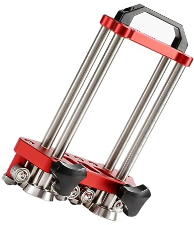 Generic Dobladora Portátil de 2 Estaciones con Rodillo de Chapa Metálica para Doblar 0-100°, Herramienta para Techos de Metal para Techadores Profesionales, Acero con Alto Contenido de Carbono de 7