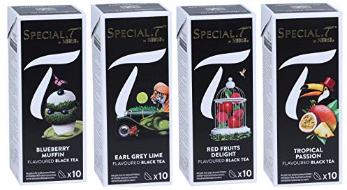 Special.T - mélange de fruits de thé noir (4 types de 10 capsules)