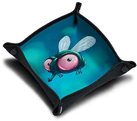 Immersion Würfelbrett aus Neopren, Würfelschale, Zubehör für Würfelspiele und Gesellschaftspiele, Motiv: Fly Tong Side