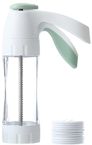 Shovel Presse per Biscotti Decoratore per Torte Set di Presse per Pasticceria Accessori da Forno Siringa per Pasticceria Siringa per Pasticceria Professionale per Decorazione Torta con 12 Dischi