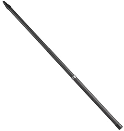 Andoer Selfie Stick Tragbarer Kohlefaser-Kamerastativ für 1/4 Schraubmontage 45,5 cm bis 280 cm Verstellbare Länge Kompatibel mit Insta360 X2/X3