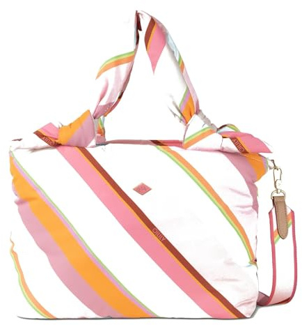 Oilily Holly Handbag Summer Stripes Misty Rose
