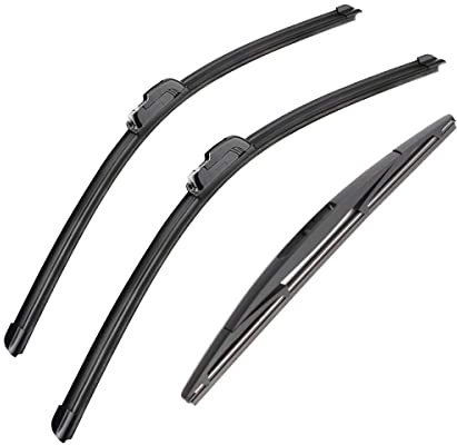 3 Wipers 24 19 12 Front And Rear Replacement Fit for Patrol Y62 2010-2022, Windshield Wiper Blades Original Equipment Wiper Blade, That Meet OEM Quality Easy DIY Install Premium All-Season