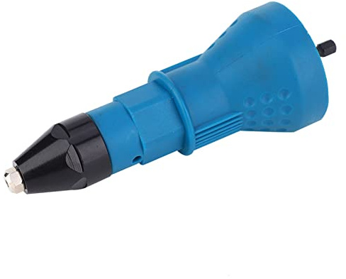 Tbest Remachadoras, Adaptador de Pistola de Tuercas de Remache Eléctrica Adaptador de Pistola Remachadora Kit de Herramientas de Taladro Eléctrico de Tuerca de Inserto de
