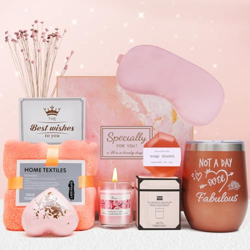 XM-mengpanwei Geschenkbox für Damen, Geburtstag, Geschenkidee, personalisierbar, Geburtstag, Mutter, Freundin, Schwester, Kollege, Oma