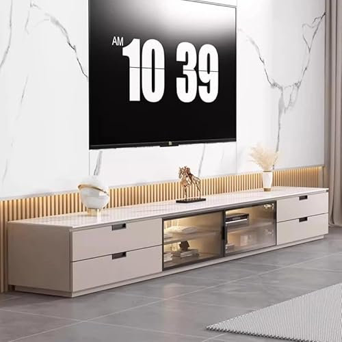 Chimenea eléctrica para TV, mesa de café, mueble nórdico para sala de estar, 120 cm, diseño moderno para un ambiente acogedor y una organización elegante