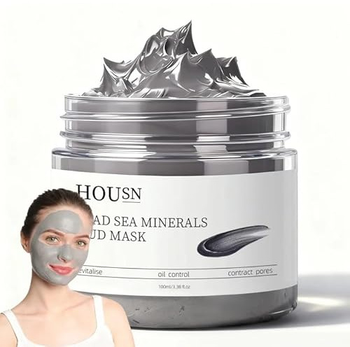 Mascarillas Faciales,Mascarilla De Barro Del Mar Muerto,Con Minerales Naturales,Limpieza Profunda De Poros,Control De Grasa,Regula El Sebo,PurificacióN Facial Para Pieles Grasas Y Mixtas