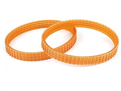 guostar Antriebsriemen 2Pcs Orange 245x10mm Elektrohobel Riemen Elektrohobel Antriebsriemen Für Makita 1900B Elektrohobel Zubehör Keilriemen