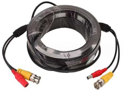 Câble d'alimentation vidéo BNC HD 2 en 1 de 10 m, câble d'extension BNC+DC, pour caméra de surveillance de sécurité CCTV câble de système de télévision en circuit fermé - (1 pièce)