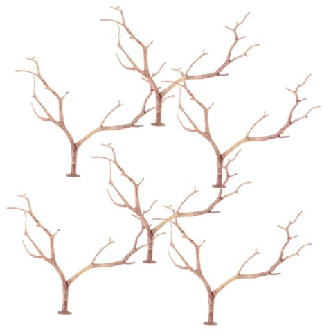 LIFKOME 6piezas Ramas De Astas Artificiales Unidades Decoración De Ramitas De Resistente y Suave