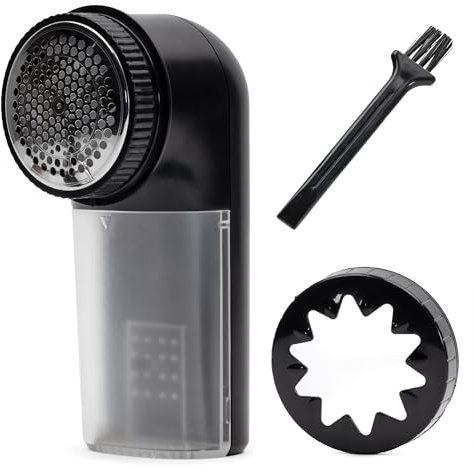 Levapelucchi Elettrico Ricaribile per Vestiti e Tessuti - Togli Pelucchi a 6 Lame in Inox - Ricaricabile 1800mAh