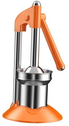 YWJLQH Macchina per spremitura a Mano, spremiagrumi Manuale per Arance e Lime, estrattore di Succo, per Frutta, Doppia Testa