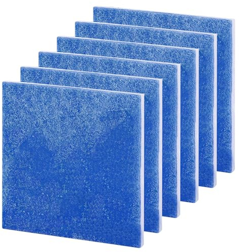 UOCAI 6 Stück Ersatzfilter für Limodor Limot Compact Fan Ecom 00070, Staubfilter Luftfilter Filtermatte, Filtervlies für Limodor Filter Lüftungsanlage