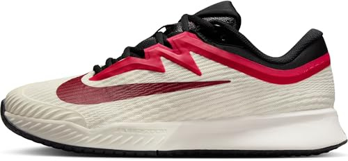 Nike Scarpe da Tennis da Donna Vapor PRO 3, Pale Ivory Rush Pink Sail Team Red, 42 EU