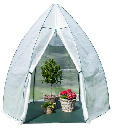 WESTMANN Überwinterungszelt Avocado | 250x250x250 cm | Pflanzenschutz & Foliengewächshaus zum Überwintern von Pflanzen