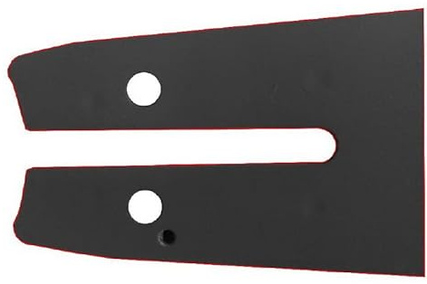 BASIC PARTS Espada de Motosierra 40 cm 3/8 BP 0,050 55E - Barra Guía Larga Genérica para Corte de Troncos en Madera