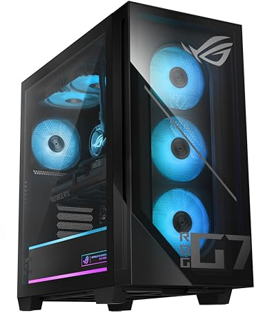 ASUS ROG G700 (2026) Gaming Desktop PC, Intel® Core™ Ultra 7 265KF Processor, NVIDIA® GeForce RTX™ 5070, 1TB M.2 NVMe™ PCIe® 4 SSD, 32GB DDR5 RAM, Windows 11 Home, G700TF-AB776