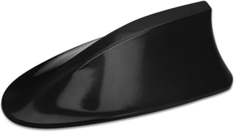 Antena Radio Coche Antena automotriz Antena de Aleta de tiburón Universal Compatible con Dacia, Duster, MCV 2 y Modus Espace.(Black)