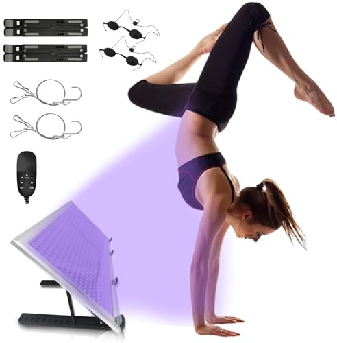 Lampe bronzante portable pour bronzage pour la maison - Lumière du jour pour le visage et le corps - Avec support réglable