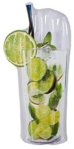 Out of the Blue 91/4167 - Luftmatratze Mojito, ca. 170 cm, im Geschenkkarton