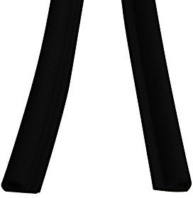 Stormguard 05 am016005mbl EPDM 'P' Profil Selbstklebende Zugluftstopper Türdichtung, schwarz, 5 m, Set von 2 Stück