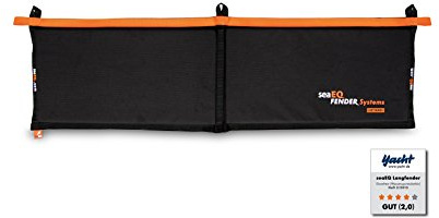 Kissenfender, Fendermatte, Flachfender LF 1400 schwarz