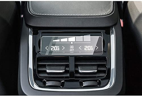 YEE PIN Klimaanlage Displayschutzfolie Autoteile Kompatibel mit Volvo V90 XC90 S90 v90 II 2016-2022, Kratzfeste HD Gehärtetes Glas Displayschutz Bildschirmschutz Auto Zubehör