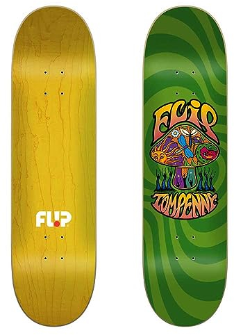 Jart Penny Loveshroom Green 8.25x31.85 Flip Deck Skateboard, Mehrfarbig (Mehrfarbig), Einheitsgröße