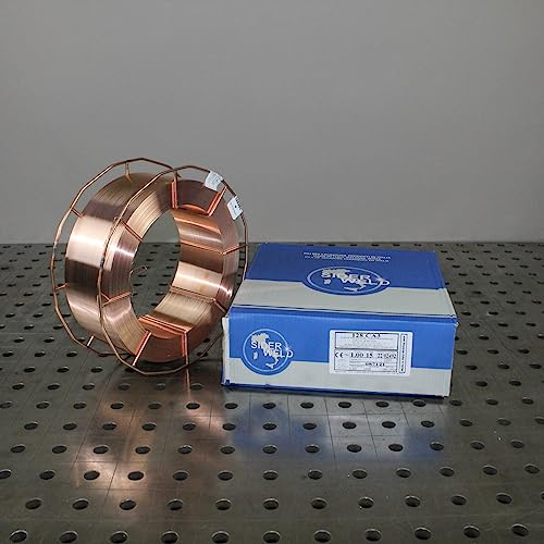 MAG Schweißdraht Stahldraht SG3 1,0mm/1,2mm CO2 MAG K300 15Kg (1,0 mm 15Kg)