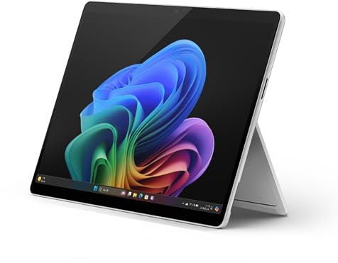 Microsoft Surface Pro (power supply included) | Copilot+ PC | 13” Touchscreen | Snapdragon® X Plus (10 cores) | 16GB Memory | 256GB SSD | Device only | 2024 Model, 11th Edition | Platinum