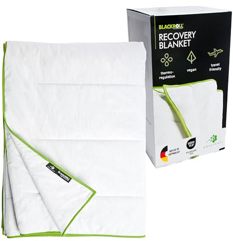 BLACKROLL® Recovery Blanket All Year (135 x 200cm), Vegane Ganzjahresdecke - auch für Allergiker - Made in Germany
