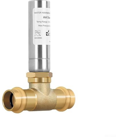 ARMYJY 1/2 Inch Water Hammer Arrestor,Washing Machines Arrestors Easy Installation For Reduce Water Pressure Noise(1PCS)