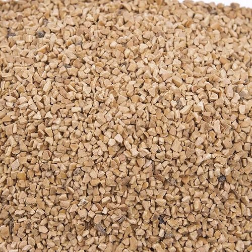 Sac 25 kg Abrasif de Coque Coquille de Noix 0,45-0,85mm pour Sablage Aérogommage