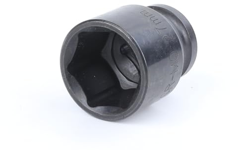 Steckschlüssel – 1/2 Zoll, 27 mm, aus Stahl, entwickelt für Schlagarbeiten, ideal für mechanische und Montagearbeiten