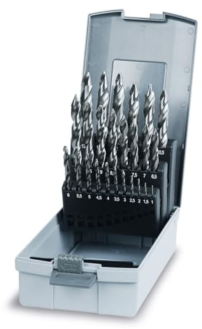 Beta 416G/SP25 - Satz von 25 HSS-Stufenbohrern mit gestufter Geometrie