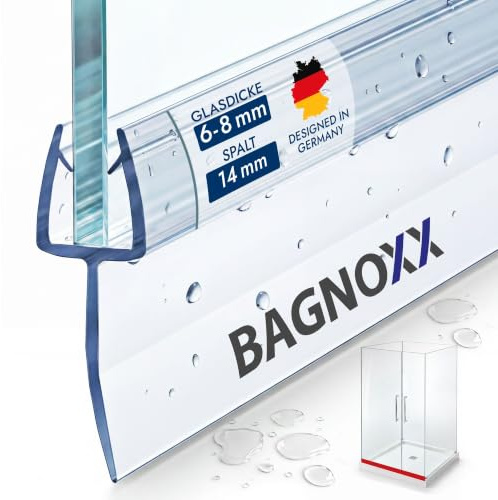 Bagnoxx Duschtätning, läpptätning 100cm, för 8mm glastjocklek