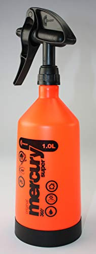 Zentimex Z3228724 Sprühflasche Garten orange 1L KWAZAR Mercury + Leerkanister 5Liter